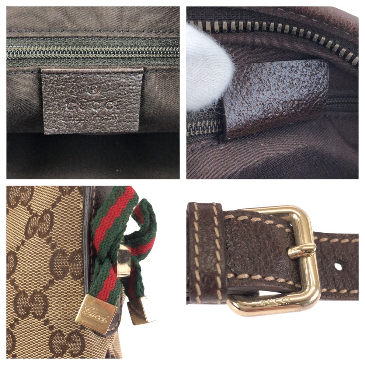 Gucci Prince Brown Dark Gold Shoulder — view 4
