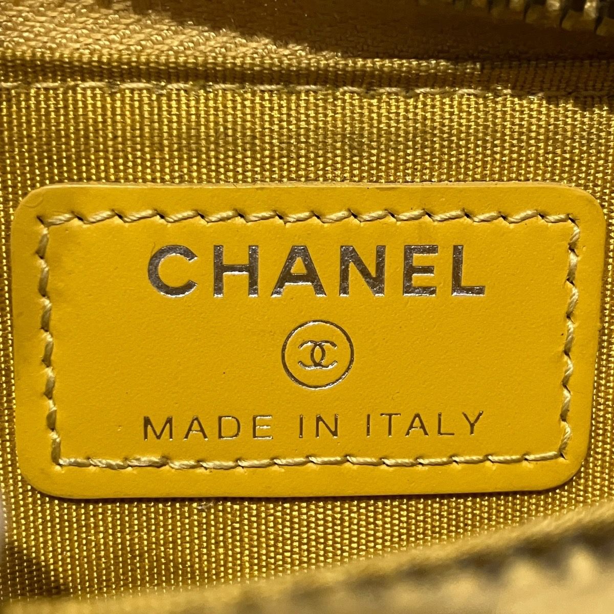 Chanel Quilted Bias Stitch Card Case Leather — view 4