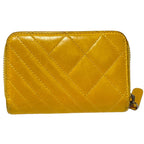 Chanel Quilted Bias Stitch Card Case Leather — view 2