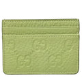Gucci GG Emblem Card Case Leather