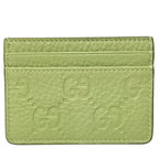 Gucci GG Emblem Card Case Leather