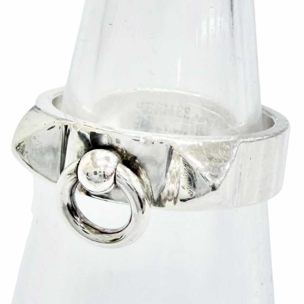 Hermes Collier de Chien Ring Silver 53 Recommended
