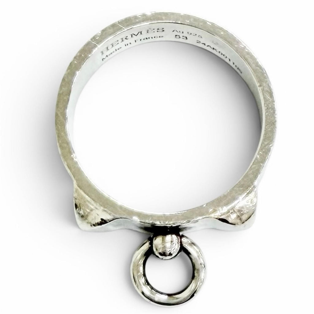 Hermes Collier de Chien Ring Silver 53 Recommended — view 6
