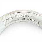 Hermes Collier de Chien Ring Silver 53 Recommended — view 7