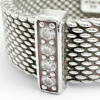 Tiffany & Co Somerset Ring Diamond 925 Sterling Silver Recommended — view 6