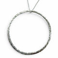 Tiffany & Co Vintage Paloma Picasso Circle Necklace 925 Pendant Silver