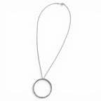 Tiffany & Co Vintage Paloma Picasso Circle Necklace 925 Pendant Silver — view 2