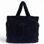 Prada Terry Tote Logo Dark Navy — view 2