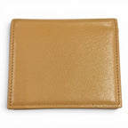 Chanel Caviar Leather Small Flap Wallet CC Logo Bifold Beige — view 3