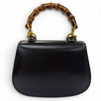 Gucci Bamboo Mini Bag Leather 2-Way Black — view 2