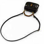 Gucci Bamboo Mini Bag Leather 2-Way Black — view 4