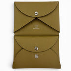 Hermes Calvi Duo Veau Epsom Dune Silver Series Compact Wallet Bifold — view 6