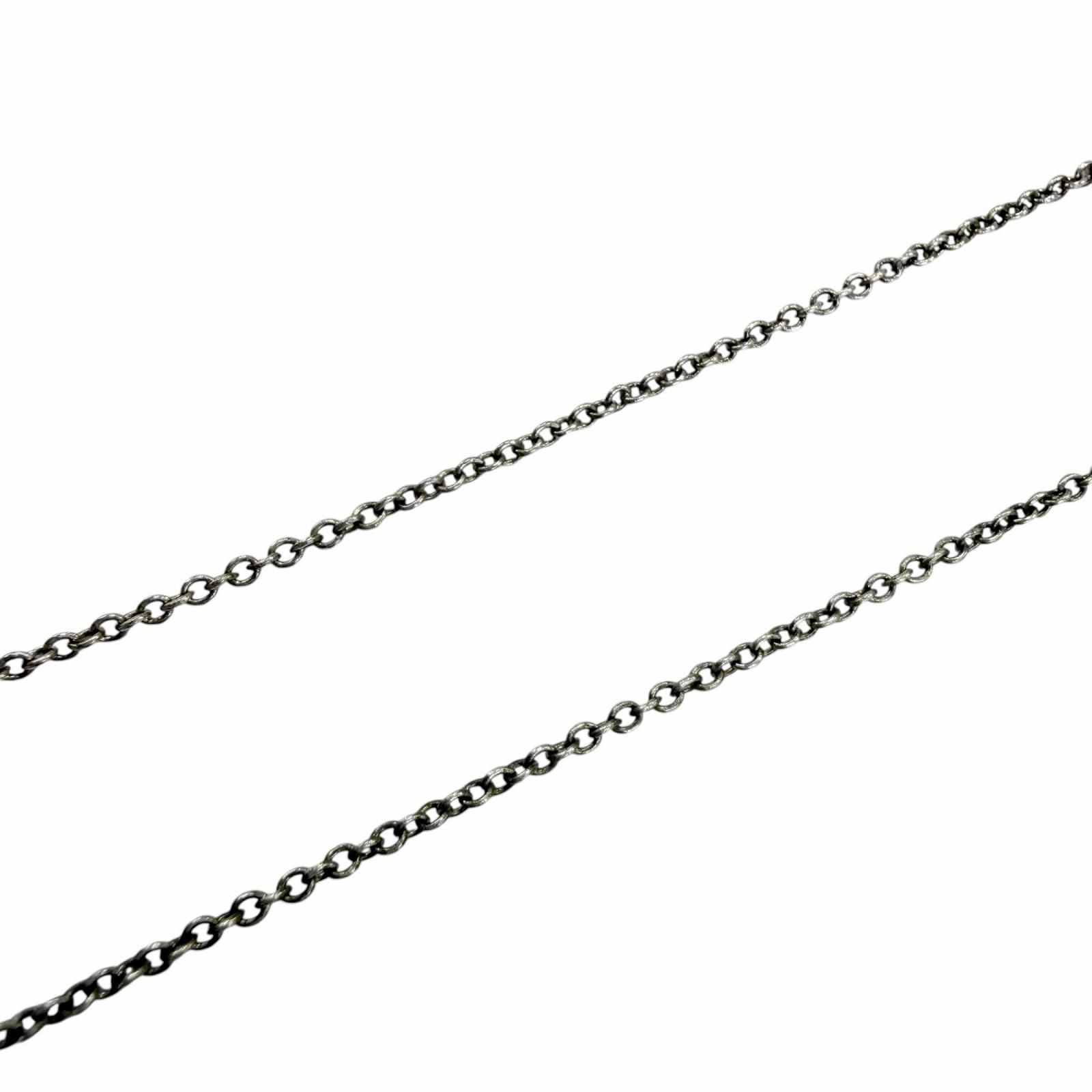 Tiffany & Co Return to Heart Lock Necklace 925 Pendant Silver — view 9