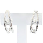 Hermes Chaine D'ancre Punk Earrings for Both Ears 925 Sterling Silver Recommende