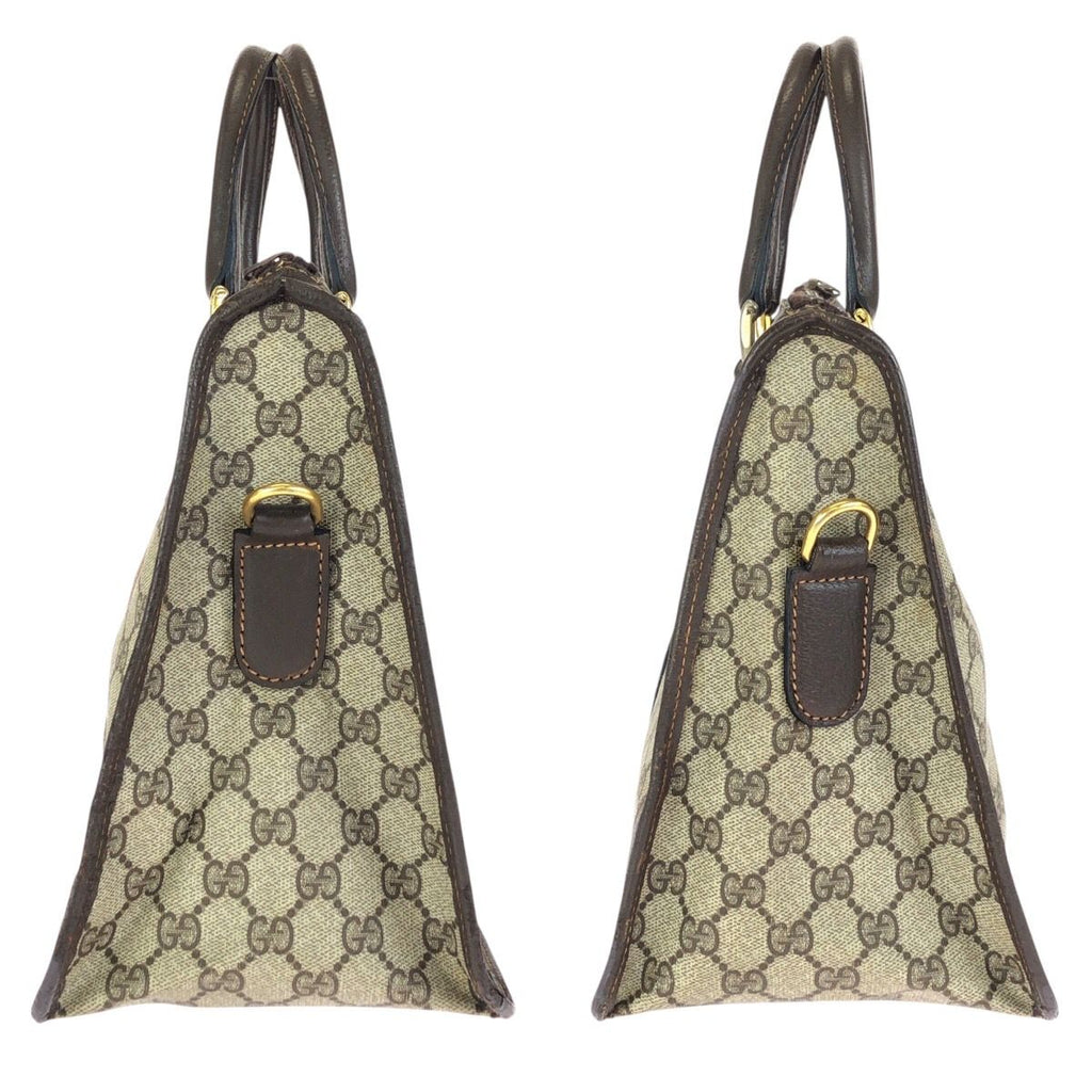 Gucci Sherry Line Beige Brown Gold 24 Tote — view 8