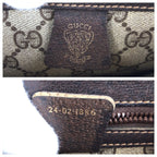 Gucci Sherry Line Beige Brown Gold 24 Tote — view 4