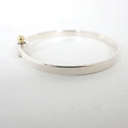 Tiffany & Co 925 750 Hook Eye Bangle Bracelet — view 6