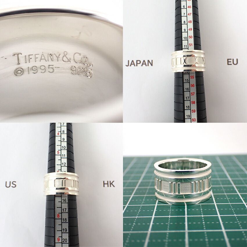 Tiffany & Co 925 Atlas Wide Ring — view 8