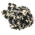Chanel Camellia Corsage Brooch Tweed Black Ivory