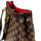 Louis Vuitton Hampstead PM Damier Handbag Canvas Brown — view 7