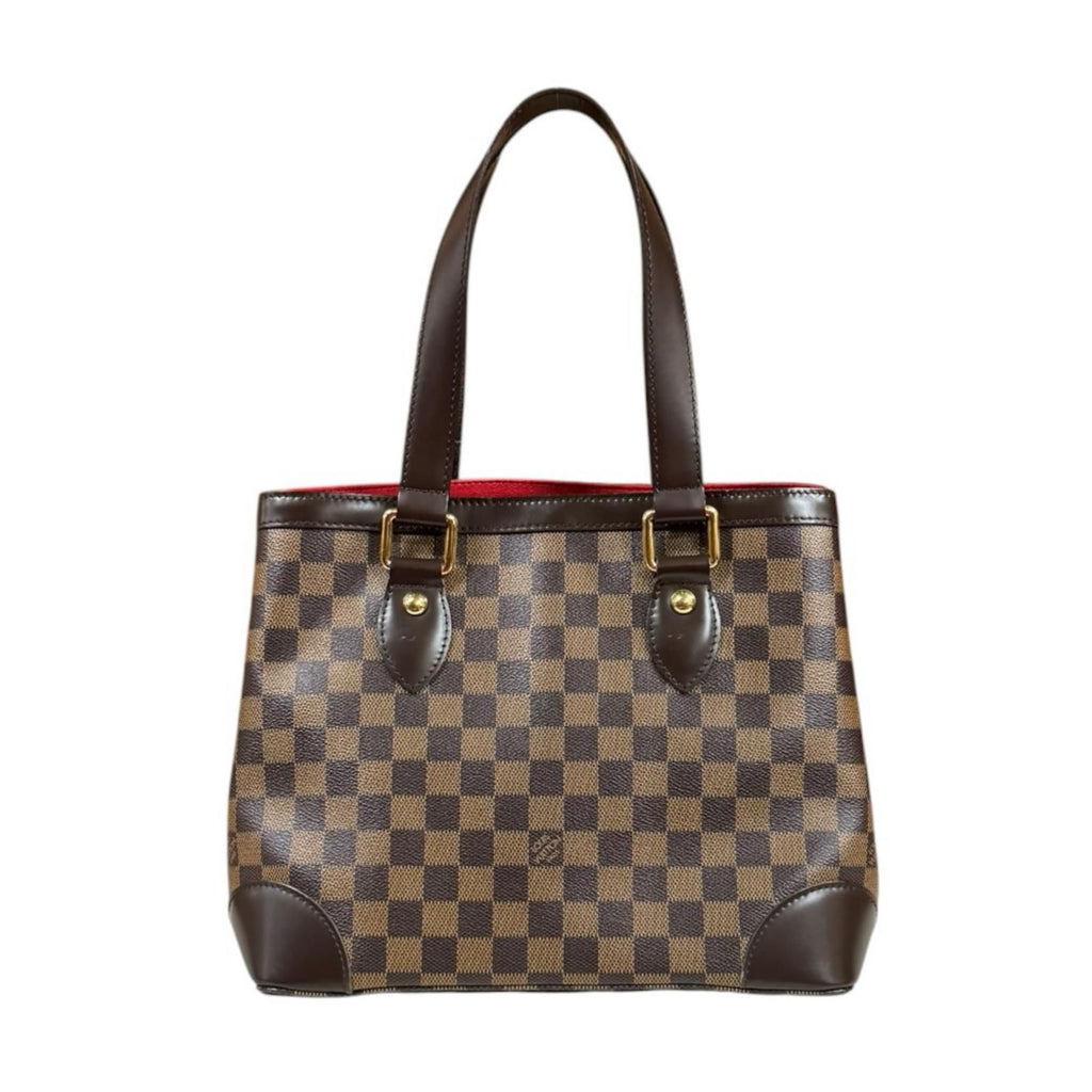 Louis Vuitton Hampstead PM Damier Handbag Canvas Brown — view 3