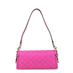 Gucci Mini Shoulder Bag Luce Bag GG Canvas Pink — view 3