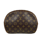 Louis Vuitton Monogram Shoulder Bag Canvas Brown — view 3
