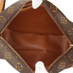 Louis Vuitton Monogram Shoulder Bag Canvas Brown — view 6