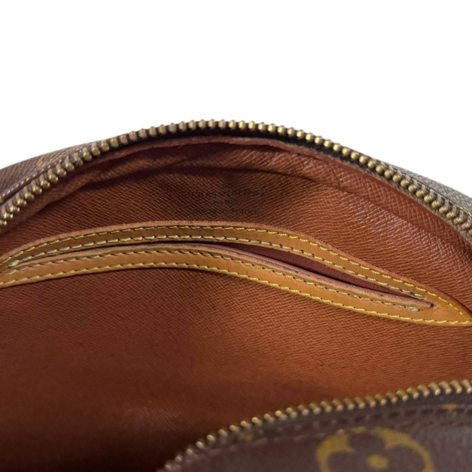 Louis Vuitton Monogram Shoulder Bag Canvas Brown — view 7