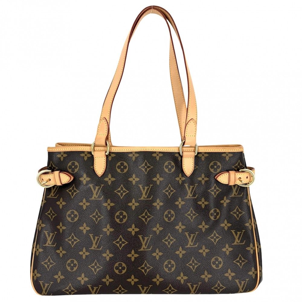 Louis Vuitton Tote Batignolles Oriental Handbag Shoulder Monogram Canvas Brown