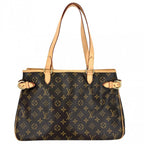 Louis Vuitton Tote Batignolles Oriental Handbag Shoulder Monogram Canvas Brown