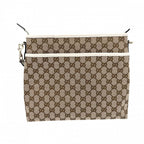 Gucci Shoulder Bag GG Crossbody Canvas Beige White Soft Togo — view 2