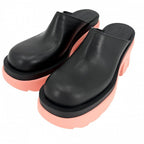 Bottega Veneta Sandals Flash Pump Volume Sole Shoes 37 Rubber Leather