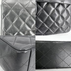 Chanel Shoulder Bag Deca Quilted 34 CC Logo Double Chain Crossbody Turnlock — view 6