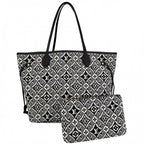 Louis Vuitton Tote Monogram Jacquard Since Neverfull Handbag Shoulder Canvas