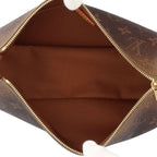 Louis Vuitton Pochette XL Monogram Shoulder Bag Brown — view 6