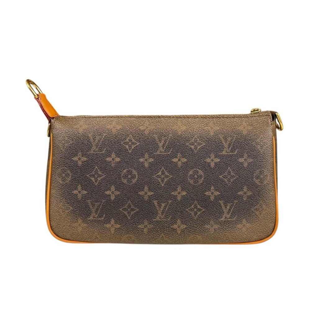 Louis Vuitton Pochette XL Monogram Shoulder Bag Brown — view 3