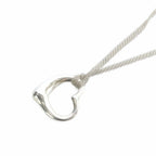 Tiffany & Co Elsa Peretti Open Heart Pendant 925 Sterling Silver — view 2