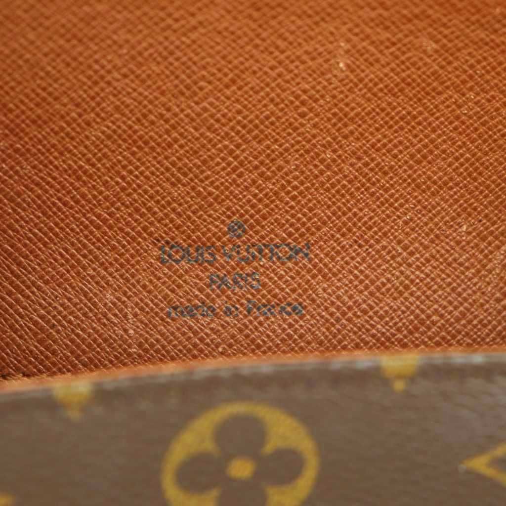 Louis Vuitton Saint Cloud Shoulder Bag Monogram Pattern Brown — view 7