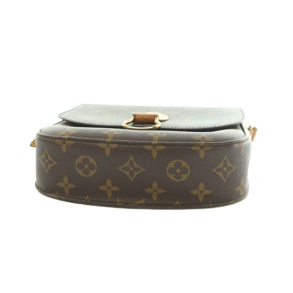 Louis Vuitton Saint Cloud Shoulder Bag Monogram Pattern Brown — view 4