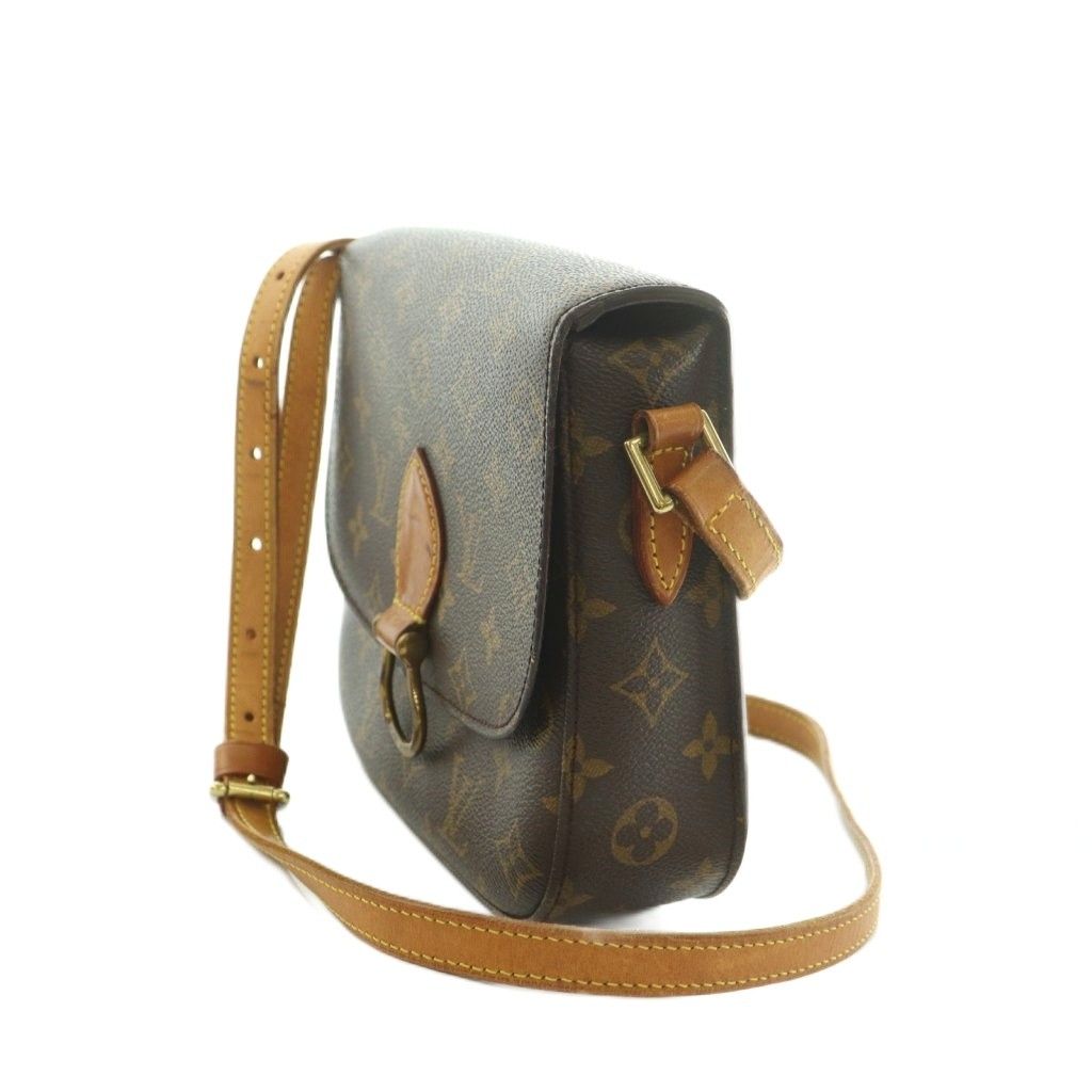 Louis Vuitton Saint Cloud Shoulder Bag Monogram Pattern Brown — view 3