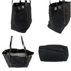 Gucci GG Canvas Tote Business Black Shoulder — view 3