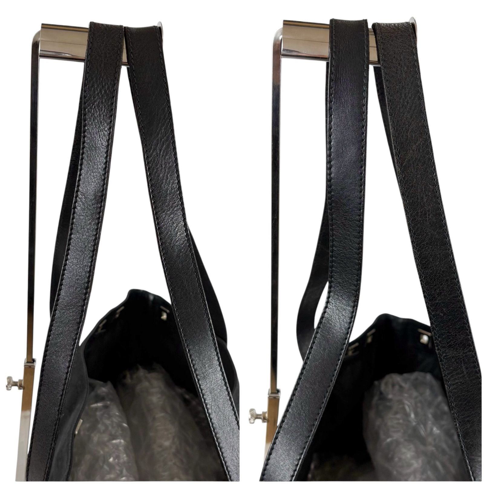 Gucci GG Canvas Tote Business Black Shoulder — view 6