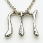 Tiffany & Co Necklace Letter M 925 Sterling Silver Elsa Peretti Initial — view 3