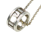 Tiffany & Co Necklace Atlas Open 925 Sterling Silver Pendant — view 3
