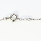 Tiffany & Co Necklace Atlas Open 925 Sterling Silver Pendant — view 5
