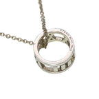Tiffany & Co Necklace Atlas Open 925 Sterling Silver Pendant — view 2