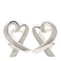 Tiffany & Co Earrings Loving Heart 925 Sterling Silver Paloma Picasso