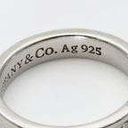 Tiffany & Co Ring Narrow 925 Sterling Silver Saffiano Montana — view 3