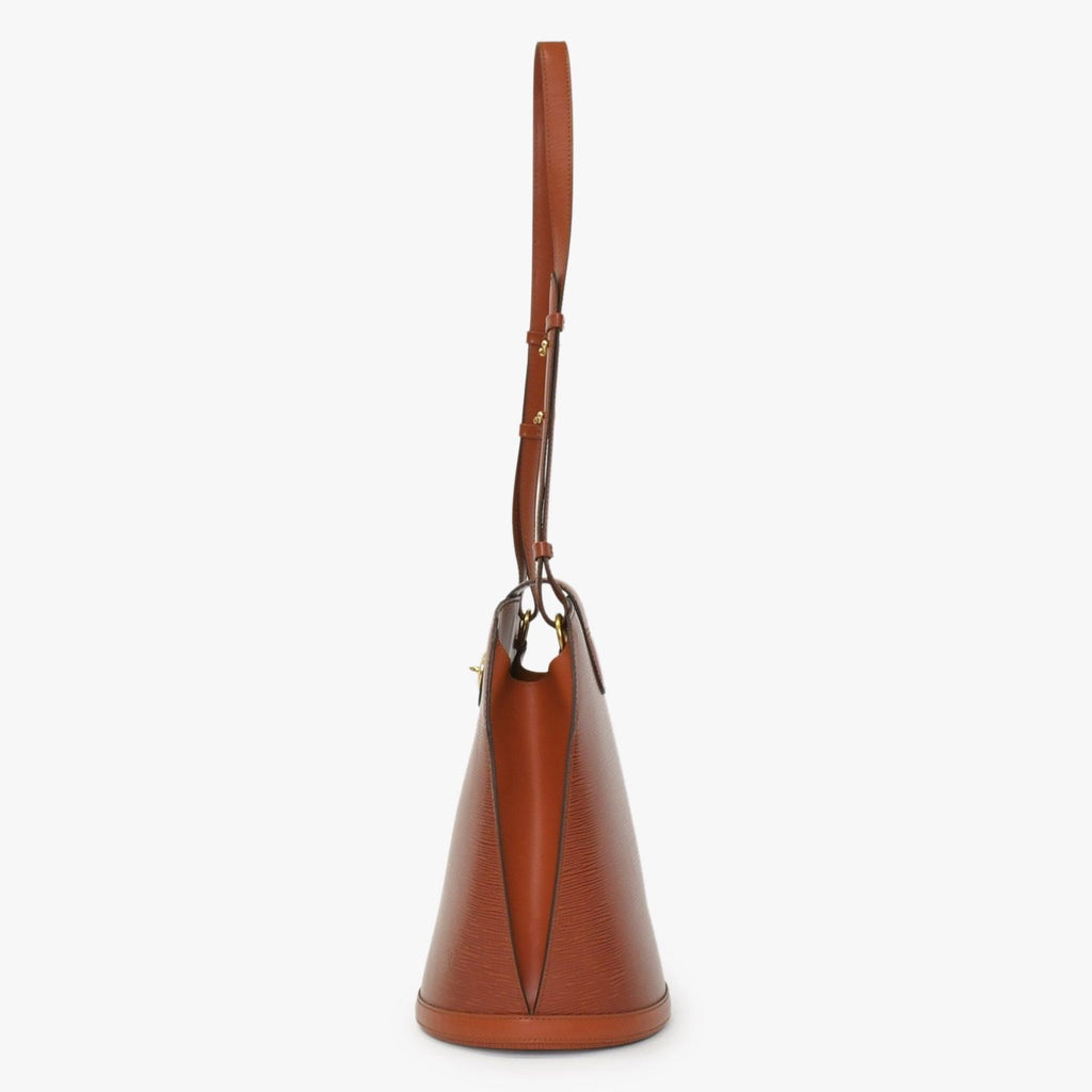 Louis Vuitton Epi Brown Gold Kenya Shoulder Bag — view 3